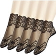 thumbnail image 1 of CAILDANL Lace Ankle Socks For Women - 5Pairs ruffle socks women - Fishnet Ankle Women Socks, 1 of 6