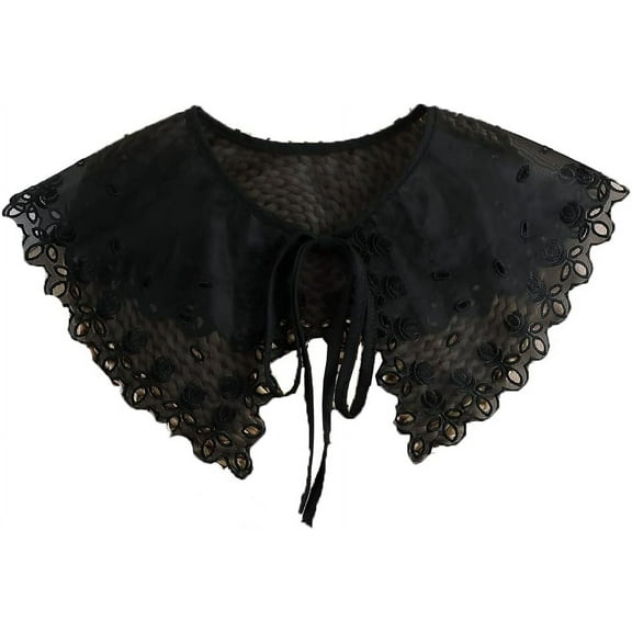 CAILDANL Lace Fake Collar Detachable Blouse Collar Little Shawl Top Decorative Collar for Women Girls