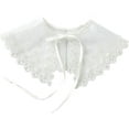 thumbnail image 1 of CAILDANL Lace Fake Collar Detachable Blouse Collar Little Shawl Top Decorative Collar for Women Girls, 1 of 2