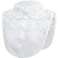 thumbnail image 1 of CAILDANL Lace False Collar, Women Detachable Fake Collar Fake Collar for Blouse Hoodie Sweater Coat, 1 of 6