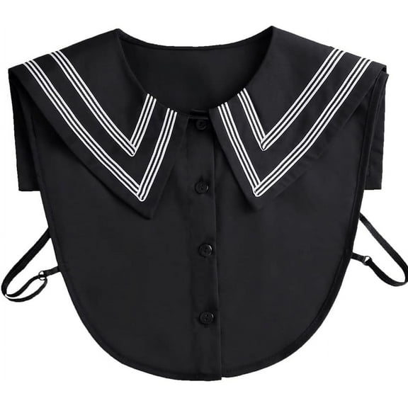 CAILDANL Lady Half Shirt Blouse Collar Detachable Fake Collar Collar False Collar for Women Girls