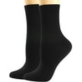 thumbnail image 1 of CAILDANL Merino Wool Socks for Women, Thin Wool Socks Womens Black Dress Sock Lightweight Crew Calf Smart Hiking, 1 of 6