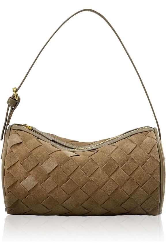 Mini Woven Leather Bag, Small Woven Handbag, Small Clutch Purses for Women, Leather Top-handle Bags, Mini Evening Bag