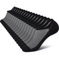 thumbnail image 1 of CAILDANL No Show Socks Men, Low Cut Ankle Short Casual Cotton Socks with Non Slip Grips 6-10/11-13, 1 of 7
