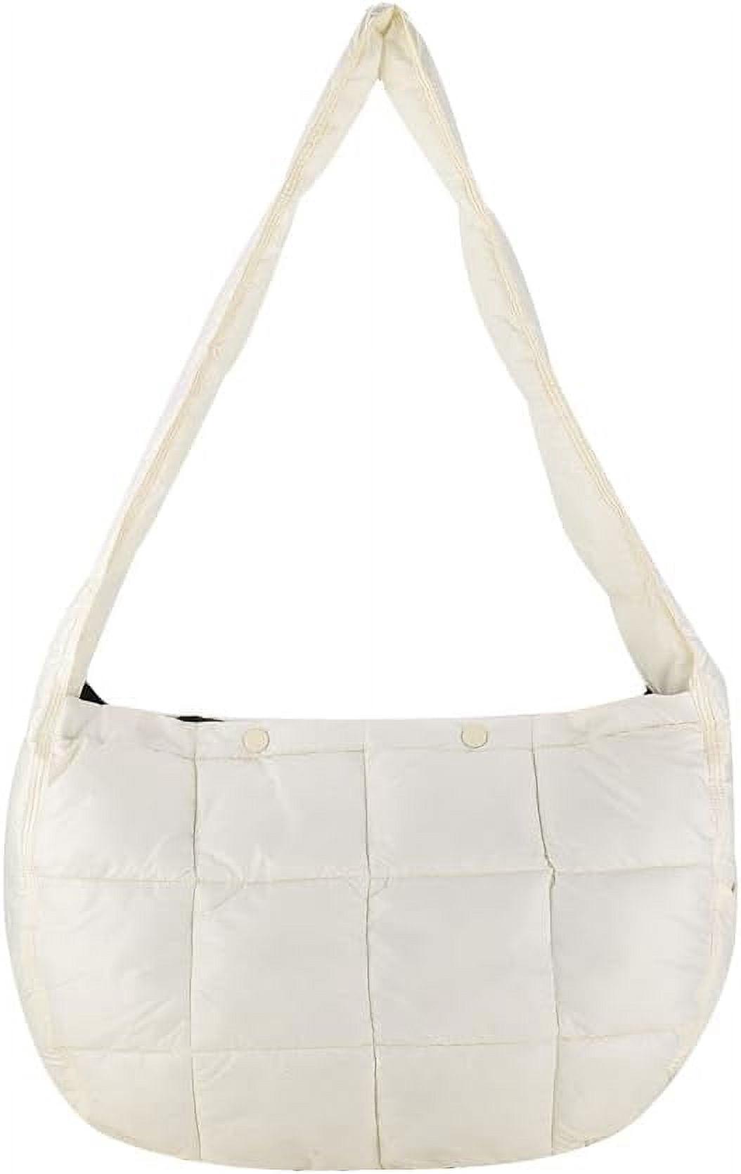 CAILDANL Quilted Tote Bag Large Puffer Shoulder Bag Hobo Crossbody Bag ...