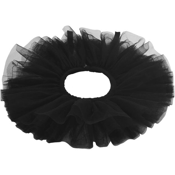 CAILDANL Renaissance Ruffle Collar Costume Neck Collar Cosplay Black Collar