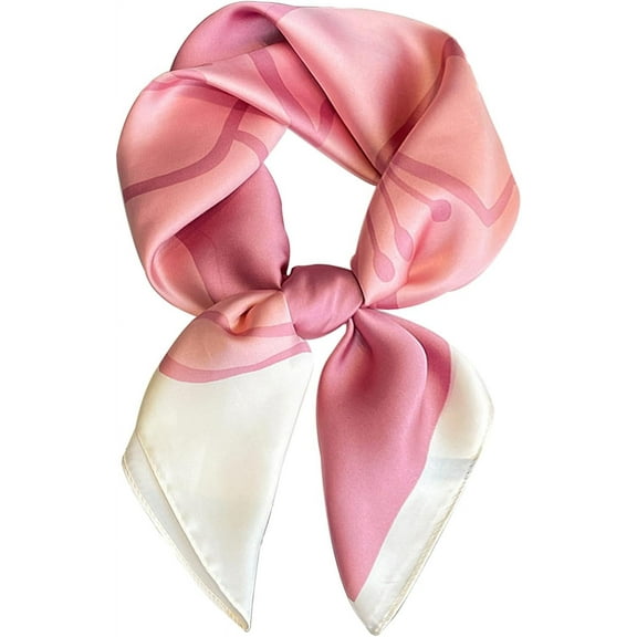 CAILDANL Satin Bandanas Head Scarf For Women Hair Scarves Accessories Lightweight Fashion Wrap Neck Silk Sleeping Headscarf