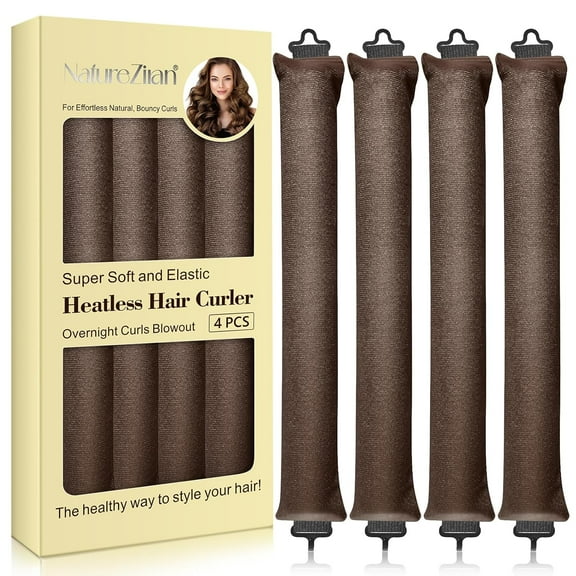 CAILDANL Satin Heatless Hair Curlers Curling - Overnight Blowout Curls Rods for hair - Flexi Rods for Heatless Curls - No Heat Hair Curlers to Sleep In - Curling Rod Curlers for Short Hair