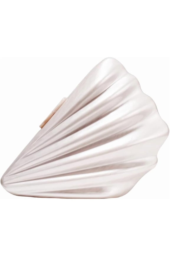 Seashell Chain Shoulder Bag for Women Acrylic Evening Clutch Bag Glitter Marble Purse Handbag for Wedding Party Prom