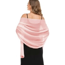 CAILDANL Shawls and Wraps for Evening Dresses Sheer Chiffon Women Elegant Soft Silky Wraps Wedding Bridal Scarf