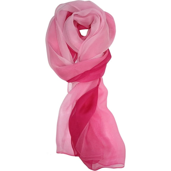 CAILDANL Silk Lightweight Accent Scarf
