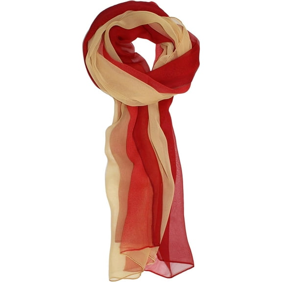 CAILDANL Silk Lightweight Accent Scarf
