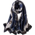 thumbnail image 1 of CAILDANL Silk Scarf Mulberry Silk Fashion Scarves Long Lightweight Shawl Wrap …, 1 of 5