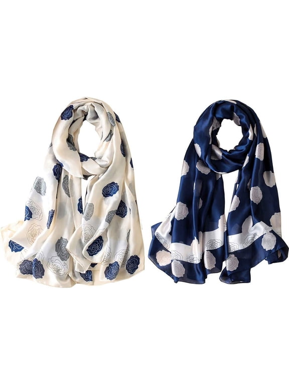 Silk Scarf Mulberry Silk Fashion Scarves Long Lightweight Shawl Wrap …