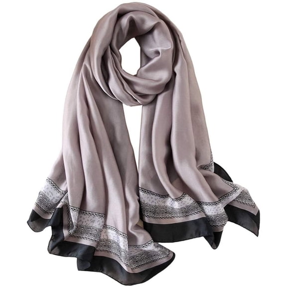 CAILDANL Silk Scarf Mulberry Silk Fashion Scarves Long Lightweight Shawl Wrap …