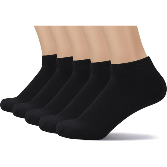 CAILDANL Thin Viscose Bamboo Low Cut Ankle Socks Men Breathable Sock Comfort Cool Softy Lightweight Sock 5 Paris