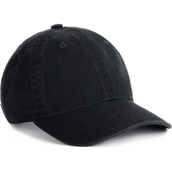 CAILDANL Toddler Baseball Hat Kids Boys Girls Adjustable Washed Cotton Baseball Cap with Ponytail