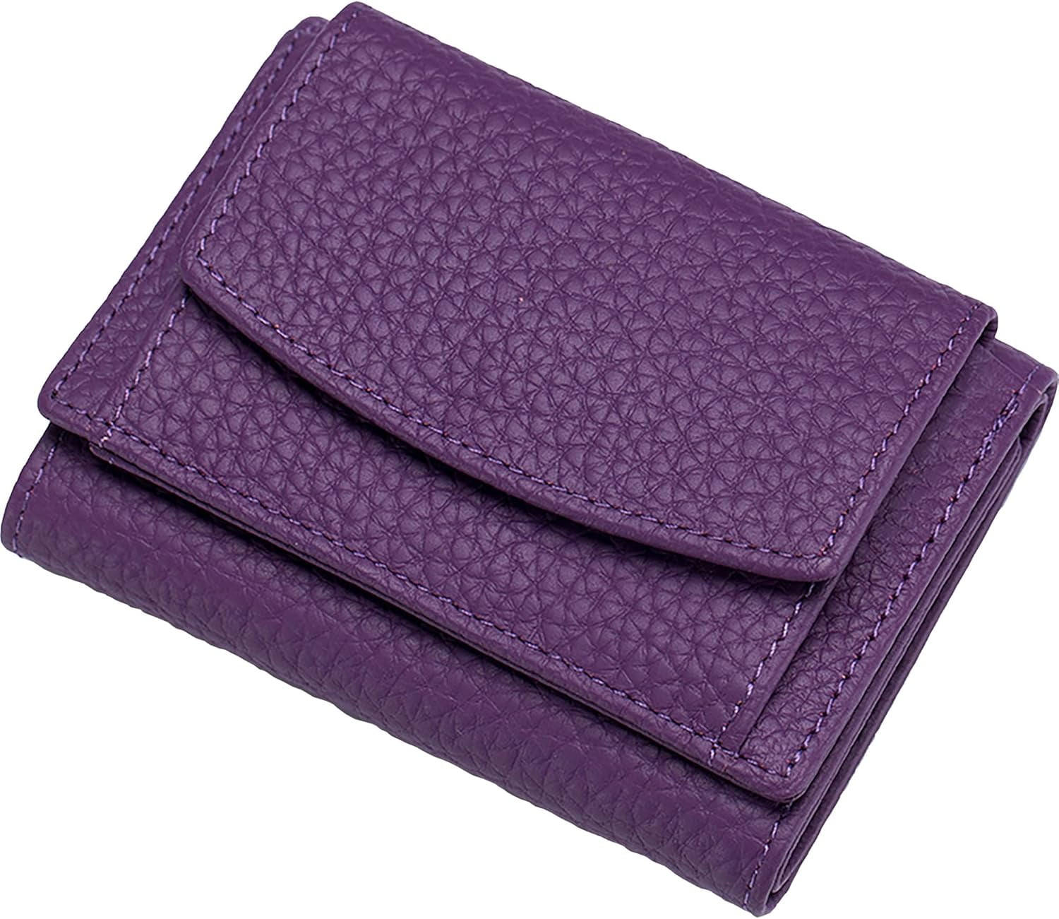 CAILDANL Unisex RFID Blocking Mini Wallet with Coin Pouch, Anti-Credit ...