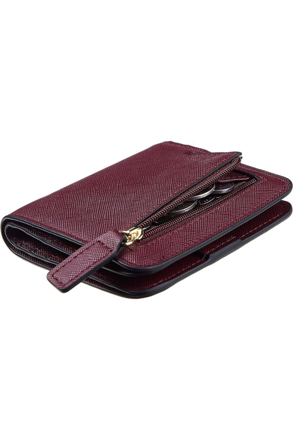 Wallet Women Rfid Blocking Small Compact Bifold Luxury Leather Pocket Wallet Ladies Mini Purse with ID Window
