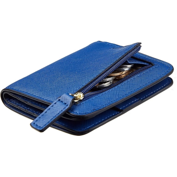 CAILDANL Wallet Women Rfid Blocking Small Compact Bifold Luxury Leather Pocket Wallet Ladies Mini Purse with ID Window