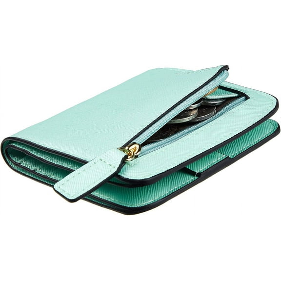 CAILDANL Wallet Women Rfid Blocking Small Compact Bifold Luxury Leather Pocket Wallet Ladies Mini Purse with ID Window