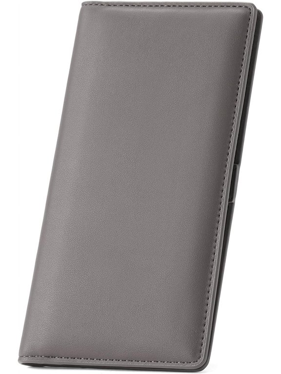 Wallets for Women Ultra Slim Thin PU Leather RFID Blocking Credit Card Holder Bifold Long Ladies Wallet Billfold Clutch