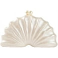 thumbnail image 1 of CAILDANL Women Acrylic Shell Shaped Clutch Luxury Marble Acrylic Evening Handbag Unique Chain Shoulder Bag Wedding Party Purses, 1 of 6