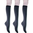 thumbnail image 1 of CAILDANL Women's Cotton Knee High Socks - Casual Solid & Striped Colors Fashion Socks 3 Pairs (Women’s Shoe Size 5-9), 1 of 6