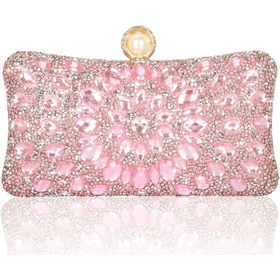 CAILDANL Women's Evening Bags Sparkly Rhinestone Clutch Purses Luxury Handbags