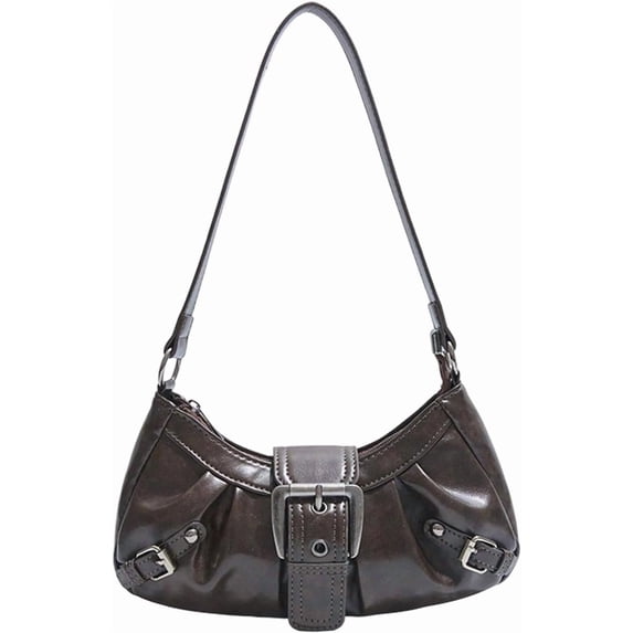 CAILDANL Women's Y2k Purse Top Handle Shoulder Bag Buckle Punk Hobo Clutch Purses Bags