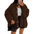 thumbnail image 1 of CAILDANL Womens Oversized Chunky Knit Cardigan Sweaters Long Lantern Sleeve Button Down Cozy Trendy Jacket, 1 of 2