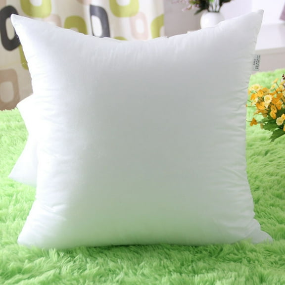 CAIMYY White Cotton Standard Pillow Insert 40X40Cm/16X16In Cushion Filler For Decorative Throw Pillow Sofa Bed Couch Interior Decor Home Pillow Core
