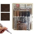 thumbnail image 1 of CAIMYY Wood Floor & Furniture Scratch Repair Kit 6 Paint Pens & 6 Wax Crayons With Sharpener For Home Improvement, 1 of 8