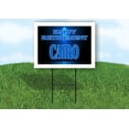 thumbnail image 1 of CAIRO RETIREMENT BLUE 18 in x 24 in Yard Sign Road Sign with Stand, 1 of 4
