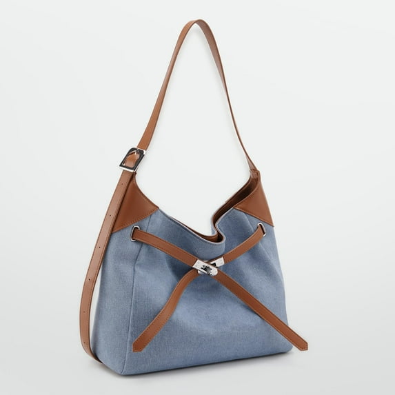 CAITINA CN5022 Women's Tote Bag Work Shoulder Crossbody Bags Vintage Multi-pocket Handbags