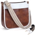 thumbnail image 1 of CAITINA Crossbody Bag Women Vegan Leather Hobo Handbag Trendy Crossbody Shoulder Bag Purses for Women with 2 Adjustable Straps, 1 of 6