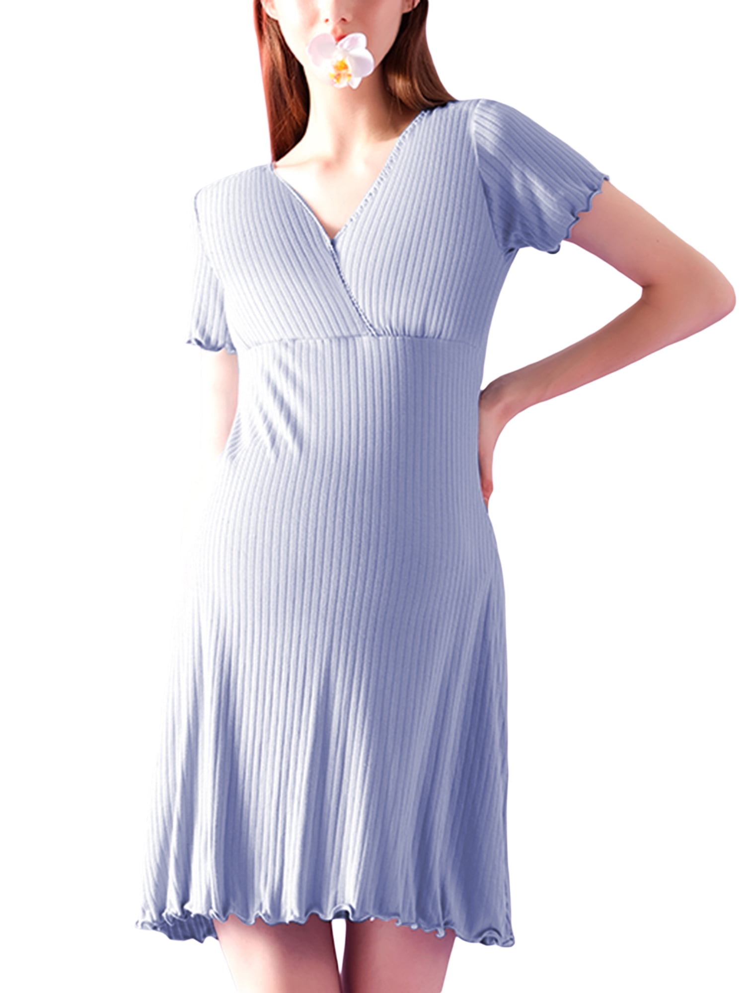 CAITZR Labor and Delivery Gown, Nursing Nightgown, Maternity Nightgowns ...