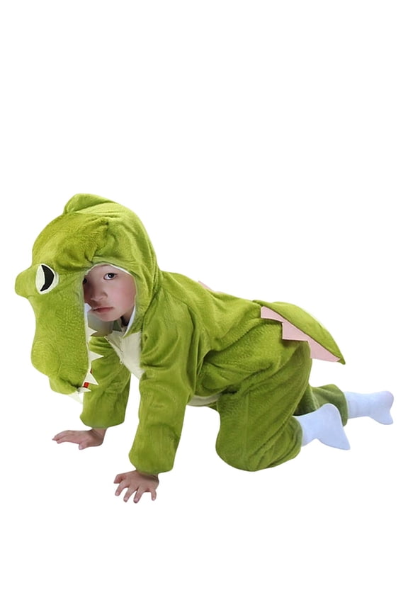 Animal Romper Jumpsuit Boys Performance Stage Play Party Onesie Jumpsuit Giraffe Chick Tiger Monkey Family Matching Cute Long Sleeve One-Pieces