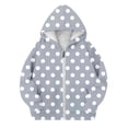 thumbnail image 1 of CAIVO Child Girls Hooded Zip Up Jacket Outerwear Casual Fall Coat For Toddler And Big Kids Classic Wear, 1 of 4