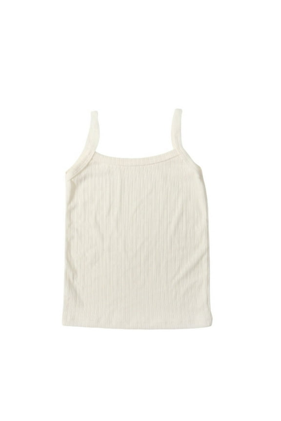 Children Vests Summer Candy Color Girls Vests Girls Shaped Vests Lovely Toddler Daily Wear