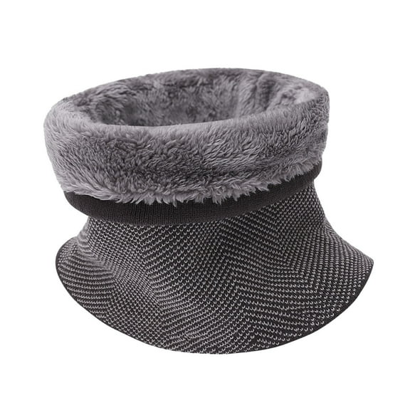 CAIVO Couples Winter Letter Knitted Cotton Bib Warm Bib For Men And Women Pullover Vintage Shawls Wraps