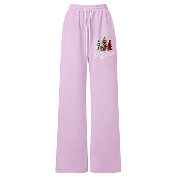 CAIVO Girl's Bowknot Baggy Sweatpants Lightweight Straight Leg Athletic Pants With Pockets Adorable Solid Color Trousers Slacks