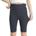 thumbnail image 1 of CAIVO Girls Athletic Shorts Leggings Kids Dance Running Yoga Shorts Workout Dance Tights Knee Length Shorts Holiday Toddler Child Daily Wear, 1 of 5