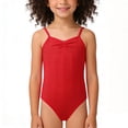 thumbnail image 1 of CAIVO Girls Backless Tank Leotard For Ballet Dance Performance Gymnastics Practice And Exam Stretchable Comfort Fit Sleeveless Lovely Kids Onesie, 1 of 8