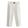 thumbnail image 1 of CAIVO Girls Formal Dress Pants Solid Color Trousers Classic School Performance Wear Casual Comfortable Long Pants Everyday Slacks Classic Child Slacks, 1 of 3
