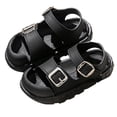 thumbnail image 1 of CAIVO Girls Sandals Toddlers Soft Sole Comfortable Everyday Wear Adjustable Straps Beach Outdoor Casual Footwear Baby Versatile Summer Shoes for Active Kids, 1 of 5