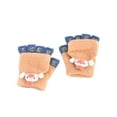 thumbnail image 1 of CAIVO Gloves Winter Toddler Kids Boys Girls Soft Warm Wool Gloves Children Thermal Knit Gloves Basic Winter Accessories Mittens, 1 of 4