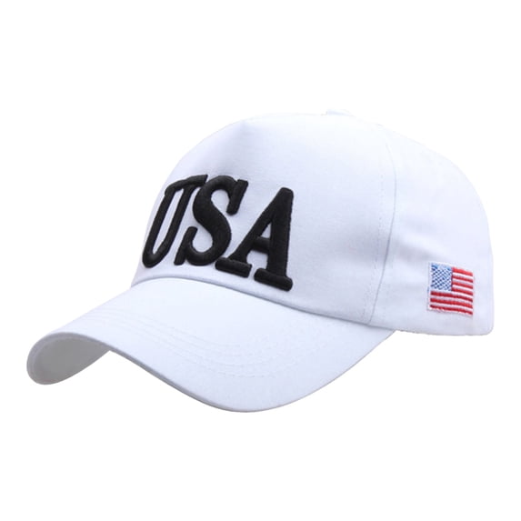 CAIVO Hats Unisex Embroidered Baseball Cap Adjustable Twill Visor Hat Independence Day Themed Caps Celebrate America's 250th Anniversary