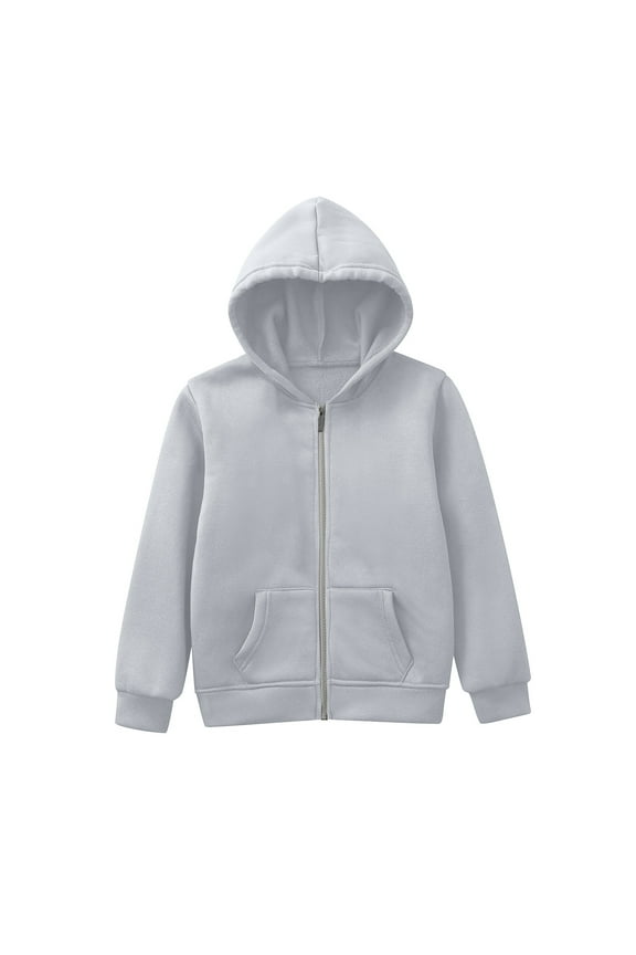 Kids Child Toddler Baby Boys Girls Solid Color Long Sleeve Patchwork Hooded Sweatshirt Children Boys Hoodie Coat Boho Daily Wear