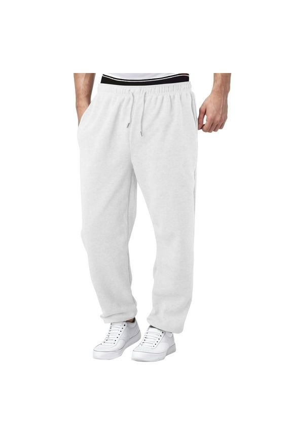 Kids Little Boys Girls Casual Jogger Pants Slacks Trousers Soft Comfortable Kids Sweatpants For Everyday Wear Loose Fit Elastic Waistband Breathable Fabric Cute Toddler Child Daily Wear